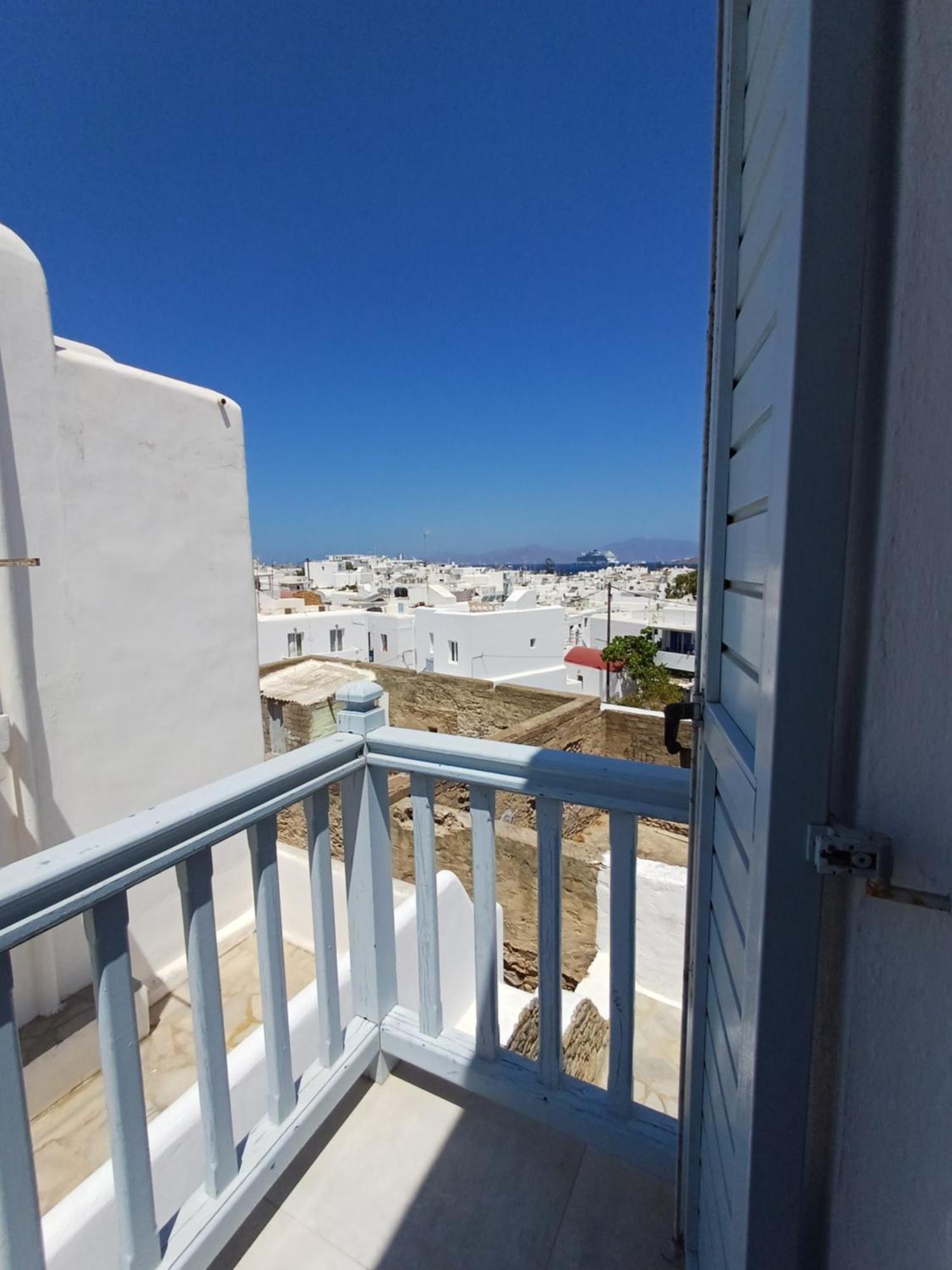 Manos Rooms Mykonos Town Exterior foto